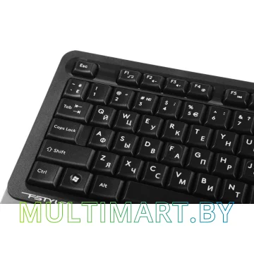 Комплект клавиатура + мышь A4Tech Fstyler FG1035 (черный/синий) картинка 10